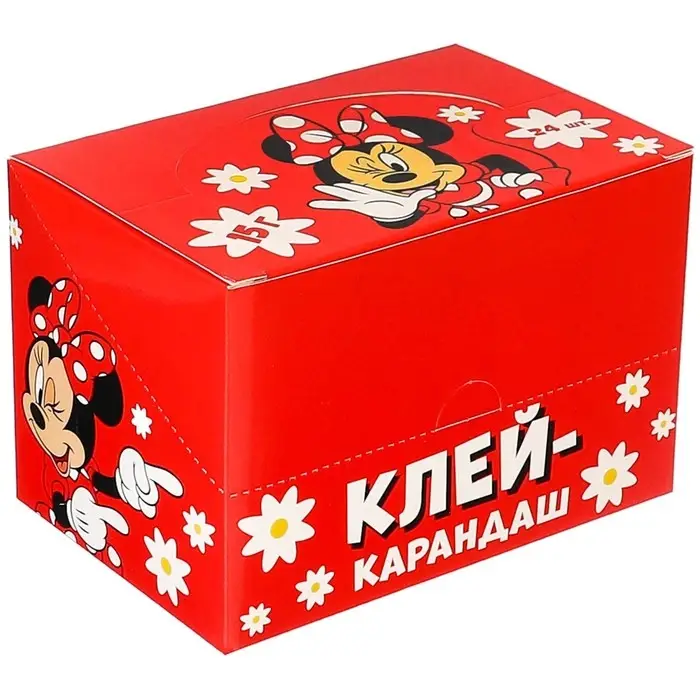 Клей-карандаш PVP 15 г, &laquo;Минни Маус&raquo;