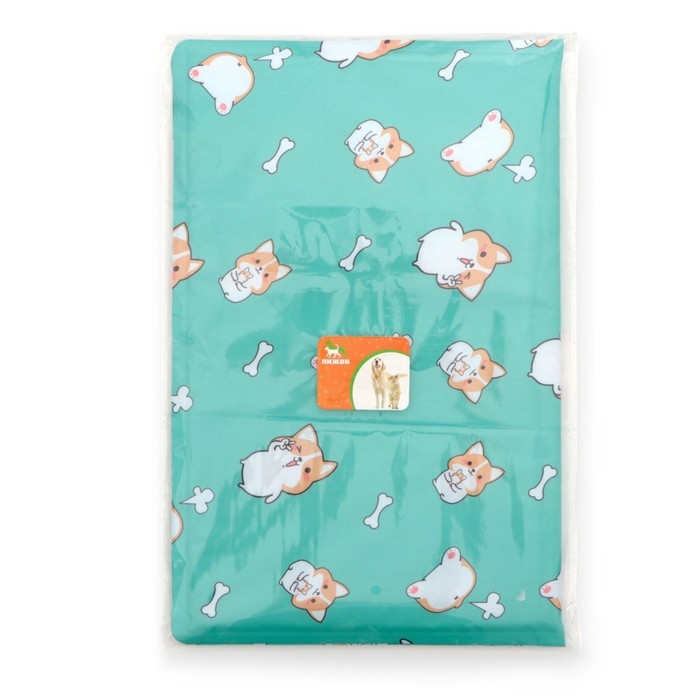 Коврик охлаждающий (гель), 65 х 50 см, корги Коврик охлаждающий (гель), 65 х 50 см, корги