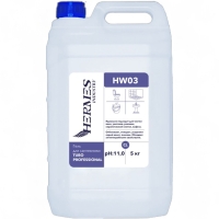 Гель для сантехники хлорный HERMES INDUSTRY: Professional HW03, 5 кг