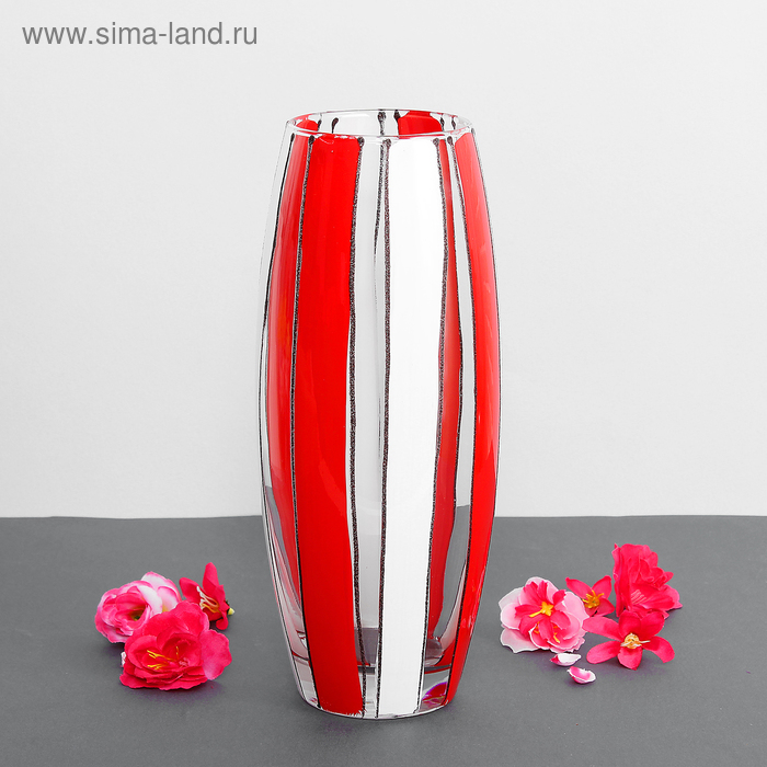 Ваза Ваза "Мишель" овал d-7х10х26 см