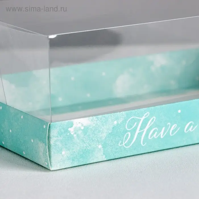 Коробка кондитерская «Have a nice day», 22 х 8 х 13,5 см Коробка кондитерская «Have a nice day», 22 х 8 х 13,5 см