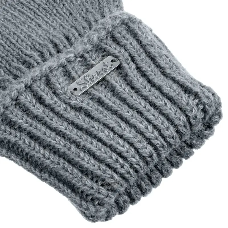 Перчатки Alpine, светло-серые, размер S/M