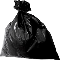 Мешки для мусора Элементари ПВД 180 л 85х110см 45мкм, 10 шт/рул черные