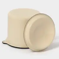 Круж.с нос.с/к 1л (слоновая)Без декора