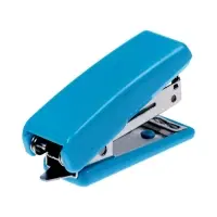 Степлер МИНИ №10 до 7 листов, корпус СИНИЙ