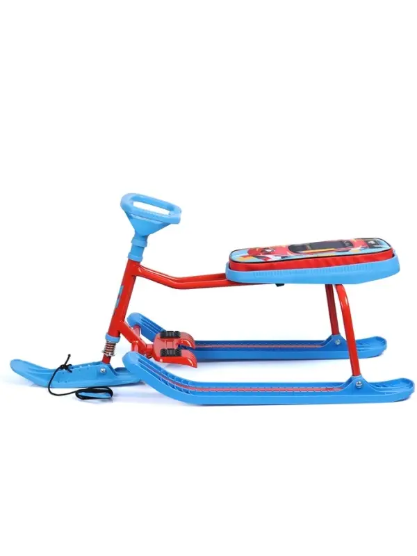Снегокат &laquo;Тимка спорт 1+&raquo; Sportcar, голубой, красный, TC1+/SC Nika Kids