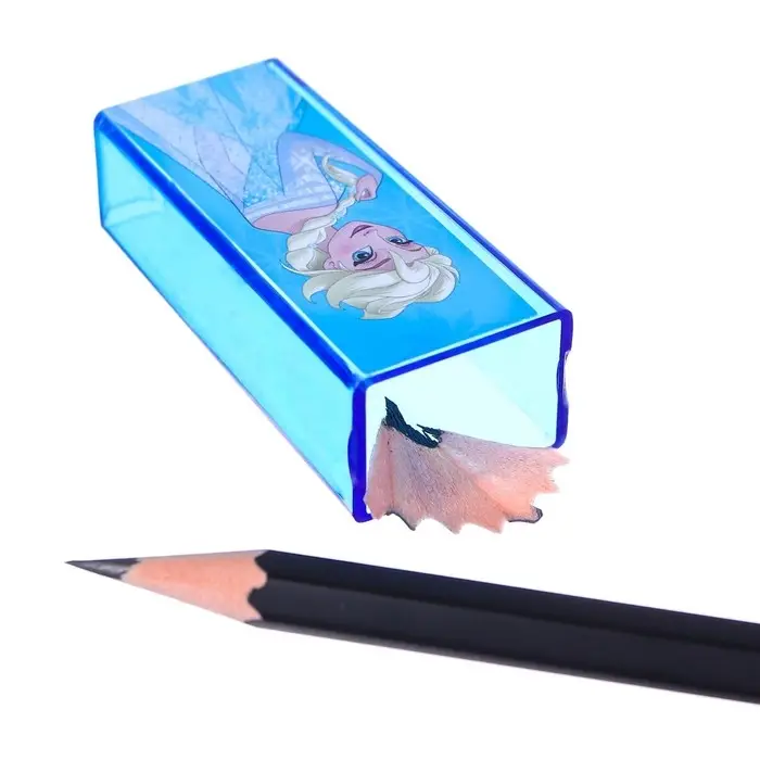 Точилка пластиковая прямоугольная, «Холодное сердце»