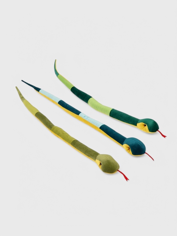 Мягкая игрушка "Змея", 61 см, цвет МИКС