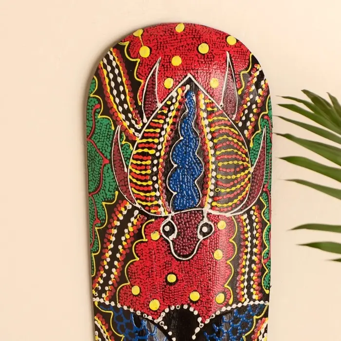 Маска Маска "Черепаха" дерево 3х12х50 см