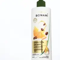 Крем-гель для душа &laquo;Кофе и апельсин&raquo;, нежность и увлажнение, 400 мл, BONAMI