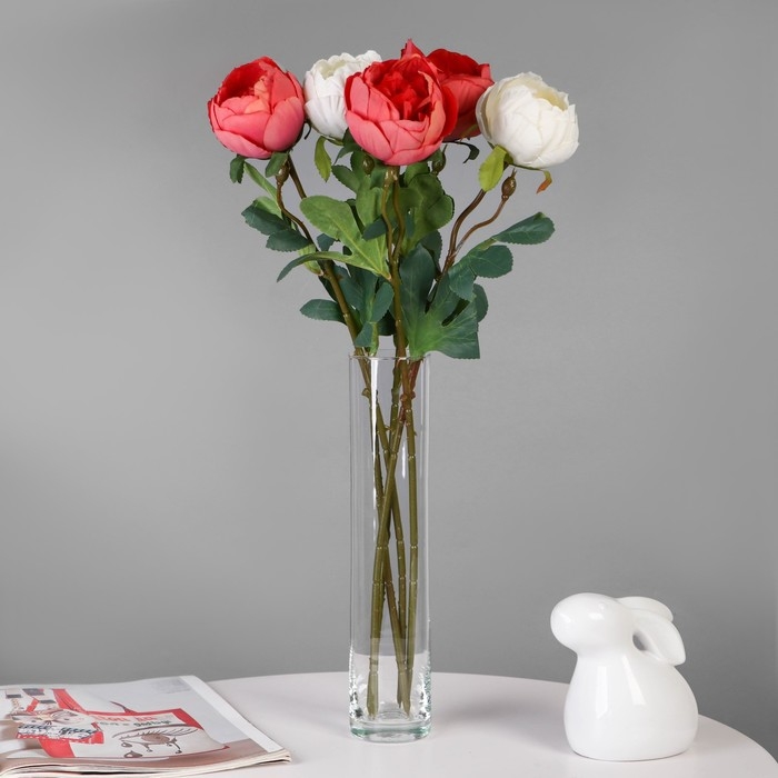 Ваза  Ваза "Ротонда-2" 30х6 см, 0,64л  2823 прозрачная