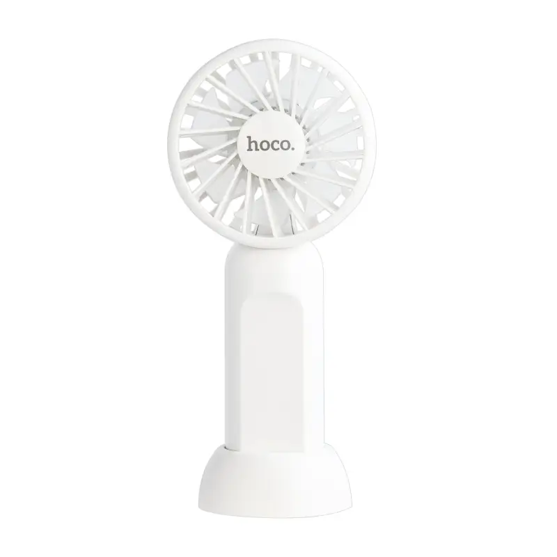 Вентилятор ручной HOCO HX60 белый