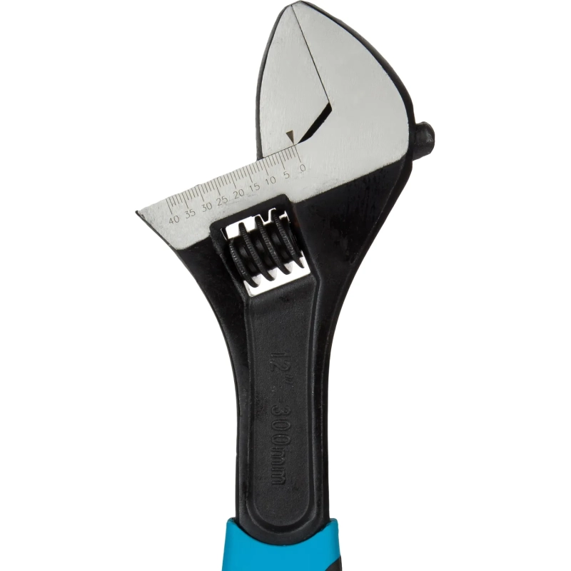 Ключ разводной 300 мм Topfort из углеродистой стали, пластиковая ручка