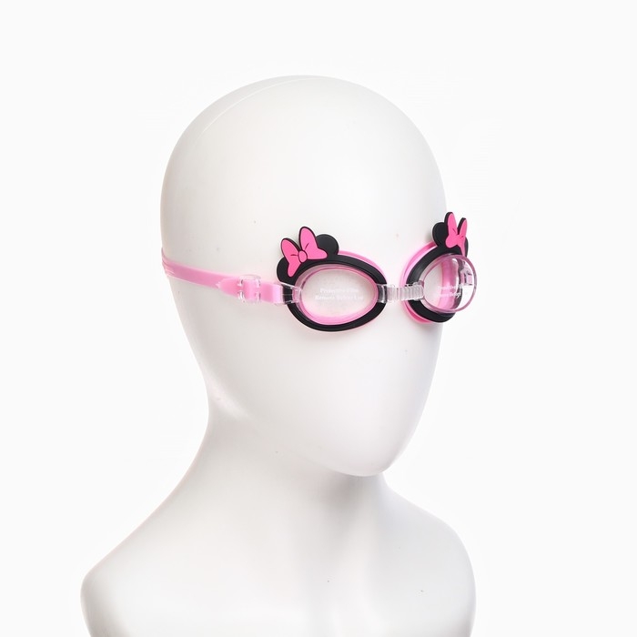 Набор детский «Минни», в комплекте шапка, очки для плавания, мешок Набор детский «Минни», в комплекте шапка, очки для плавания, мешок