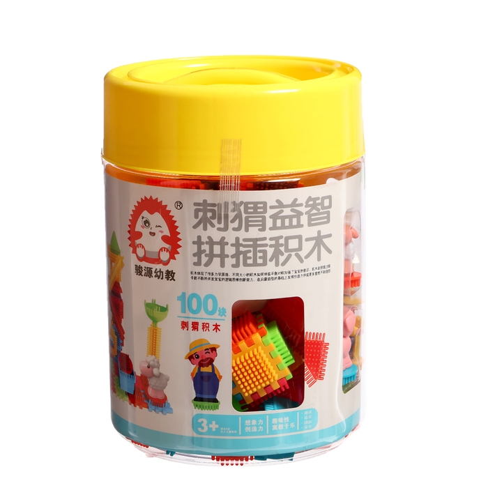 Конструктор игольчатый BRISTLES «Весёлая ферма», 100 деталей Конструктор игольчатый BRISTLES «Весёлая ферма», 100 деталей