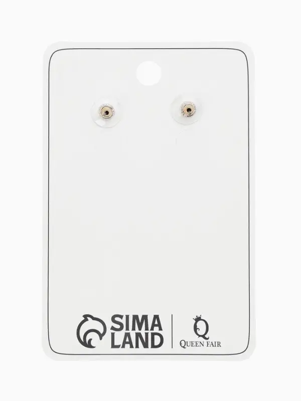 Серьги из дерева &laquo;Ваканда&raquo;, стиль, плетёный диск, бежево-коричневые