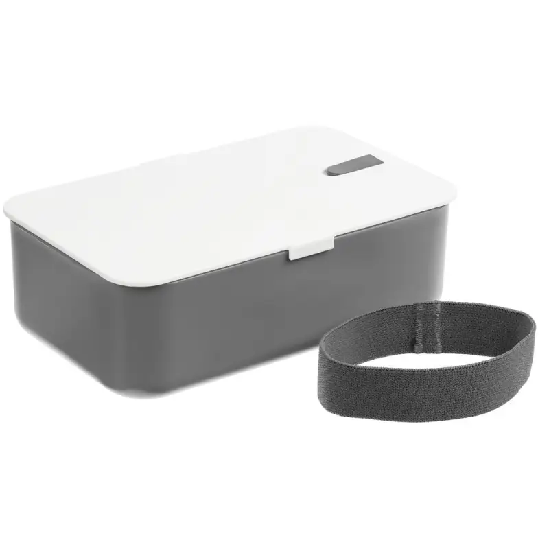 Ланчбокс Lunch Hour, белый с серым Ланчбокс Lunch Hour, белый с серым