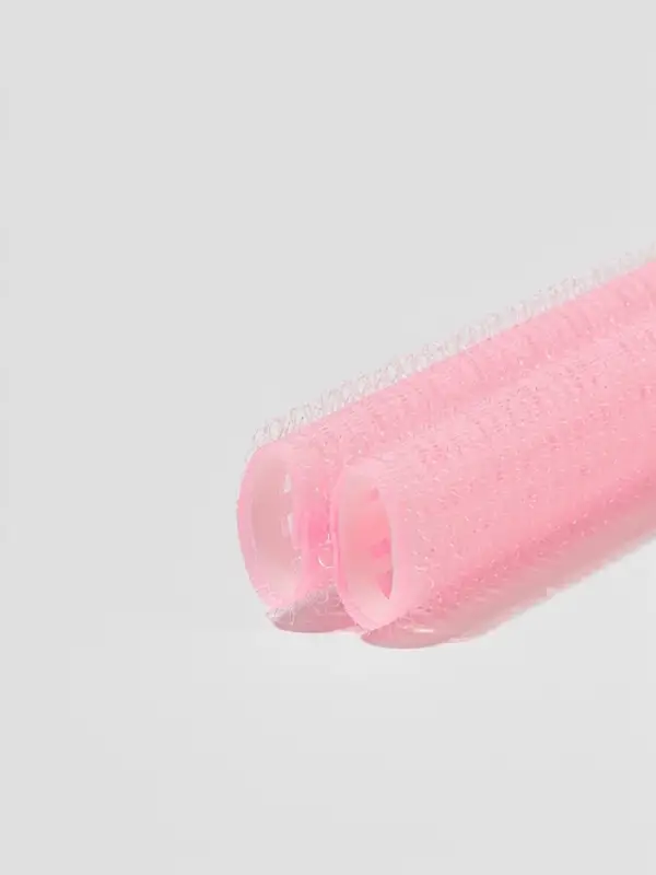 Бигуди для прикорневого объема, с зажимом, 2&times;1 см, 10.7 см, розовое