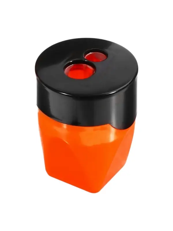 Точилка Calligrata &laquo;Классика&raquo;, двойная, с контейнером, МИКС