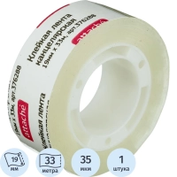 Клейкая лента канцелярская Attache 19х33 п/в