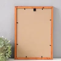 Фоторамка дерево 21х30 см, орех №2 (пластиковый экран)