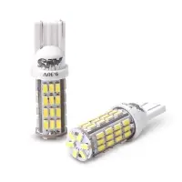 T101 T10/белый/ (W2.1x9.5d) 54SMD 3014 9-30V W5W, коробка 2 шт.