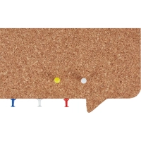 Доска пробковая магнитная фигурная Чат