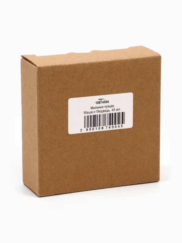 Набор мыльных пузырей 3 штуки, 45 мл, Маша и Медведь