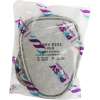 Фильтр противоаэрозольный PHSV 9231 P3 R, с угольным слоем, 2 шт/уп