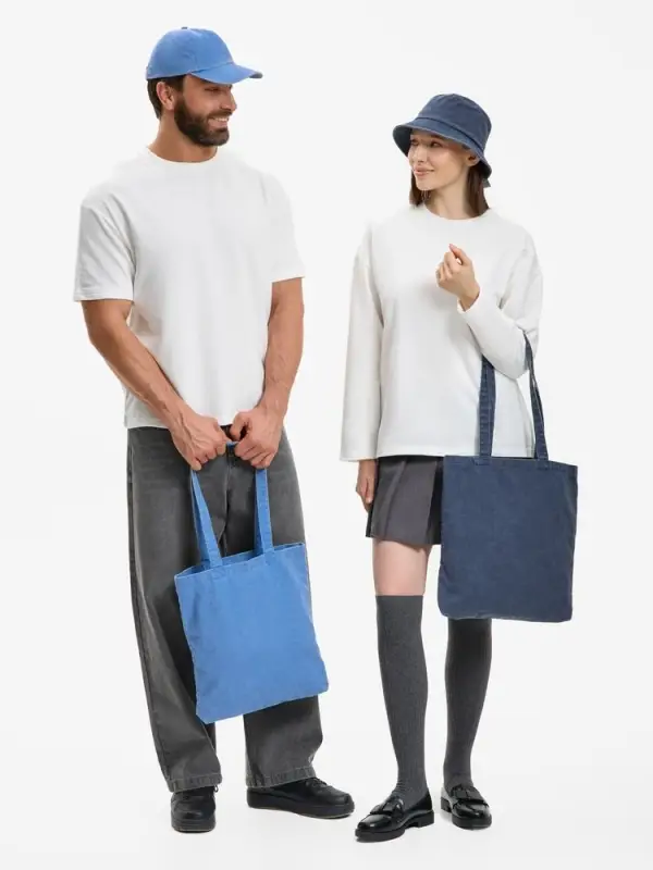 Сумка для покупок Berwi, темно-синяя