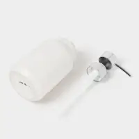 Аксессуары для ванной SAVANNA &laquo;Глянец&raquo;, 3 предмета, мыльница, дозатор для мыла, стакан, белые