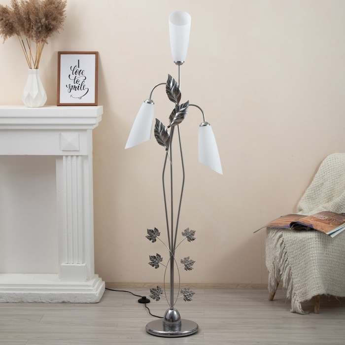 Торшер  Торшер "Симпл" 3x15Вт E27 хром