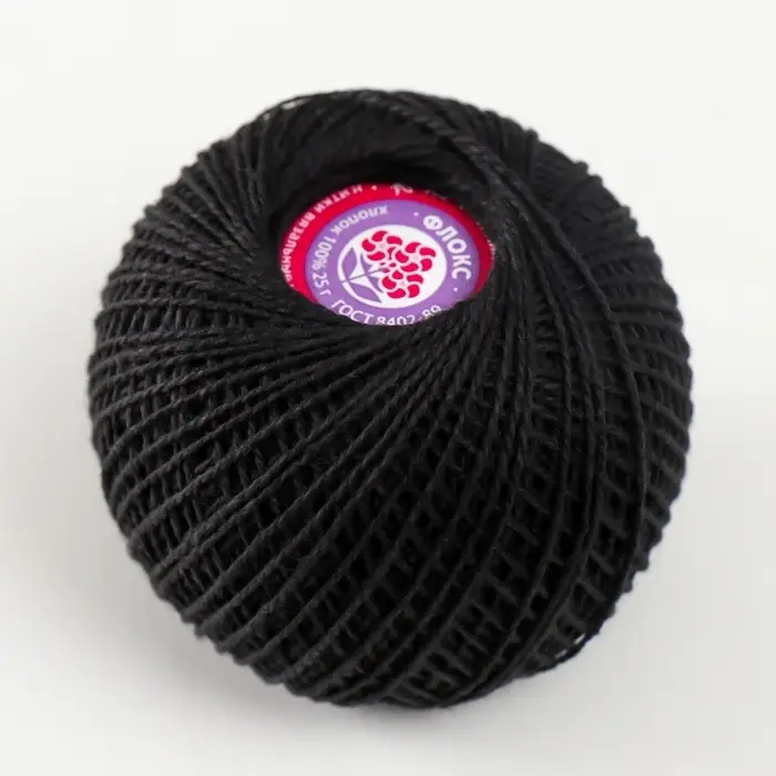 Пряжа для вязания спицами, крючком &laquo;ПНК Кирова. Флокс&raquo;, 150 м/25 г, 100% хлопок, цвет 4305