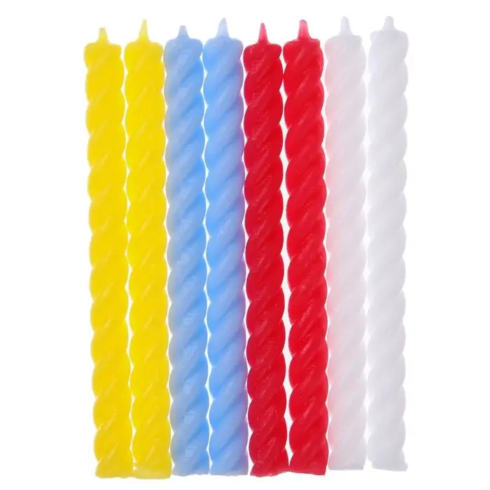 Набор свечей для торта "С Днем Рождения", 8 штук, Щенячий Патруль