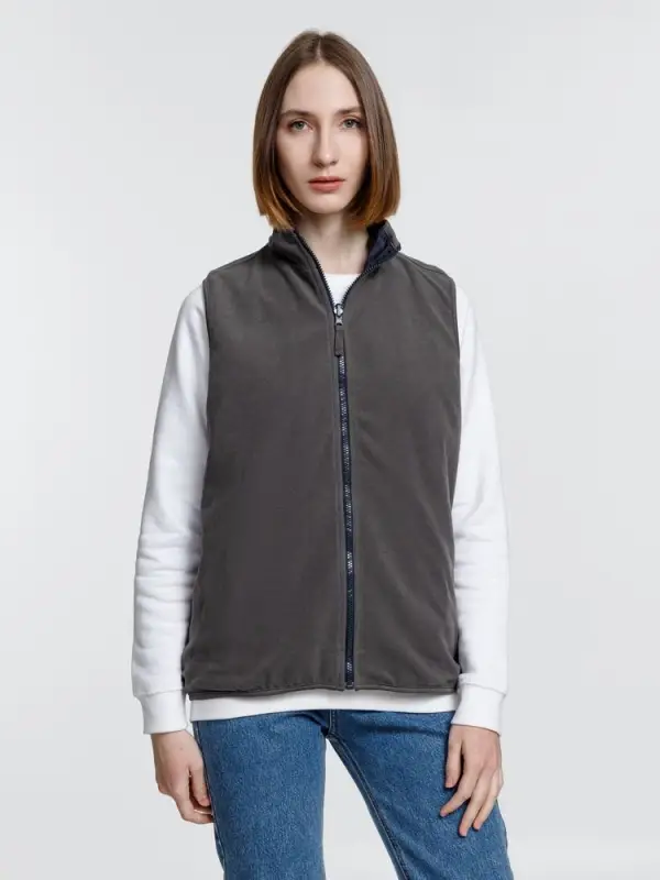 Жилет двусторонний Winner, темно-синий, размер XS