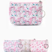 Кошелёк детский &laquo;Зайки&raquo;, монетница, на молнии 10.5&times;2.5&times;8 см, с принтом, МИКС