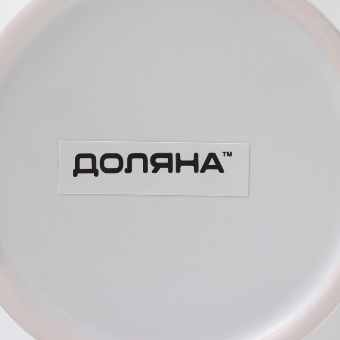 Кружка керамическая под сублимацию Доляна «Лав стори», 320 мл, цвет белый
