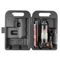 Домкрат гидравлический AVS HJ-B4TC, 4т, 180-350мм. с клапаном, в кейсе (ремкомплект)