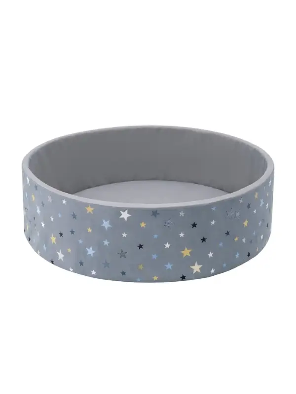 Сухой бассейн &laquo;Звезды&raquo;, серый, 100&times;35 см