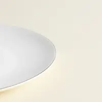 Тарелка для подачи SL Home &laquo;Каскарон&raquo;, 25.4&times;18.5&times;2.5 см, овальная, костяной фарфор, белая