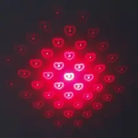 Лазерная указка с насадками: 12 + 1, от USB, 10&times;14.5 см