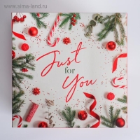 Складная коробка под торт Just for you, 30 х 30 см