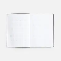 Ежедневник Nebraska Flex, недатированный, синий с серебром