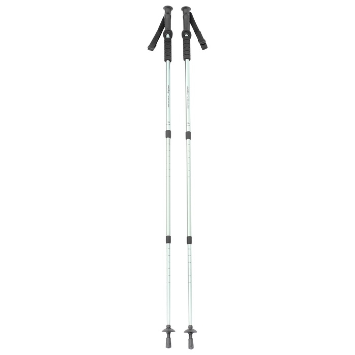 Палки треккинговые Maclay, телескопические, 3-х секционные, до 135 см (2 шт), ПОЛНЫЙ НАБОР   1082322