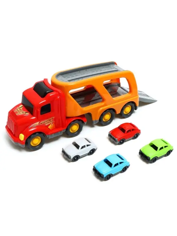 Автовоз Car Hauler, цвета МИКС