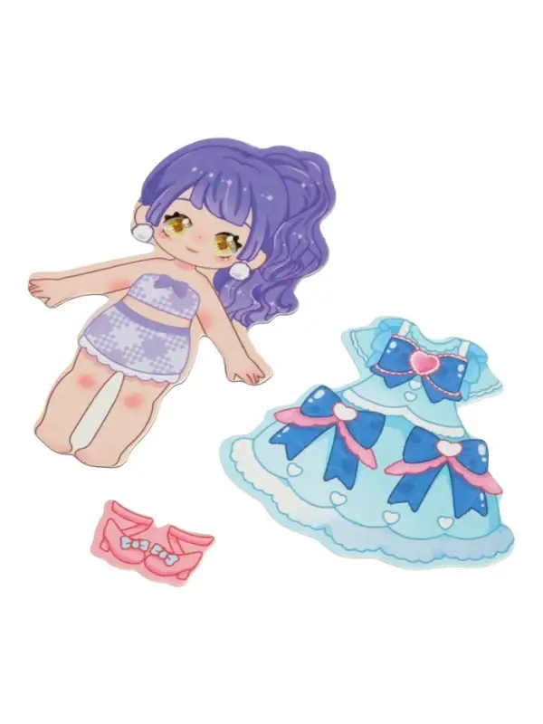 Магнитный набор &laquo;Модница&raquo; блестящий