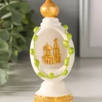 Фигурка гипс &laquo;Яйцо с куполом&raquo;, 11&times;5 см