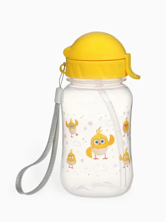 Поильник-непроливайка с трубочкой, 270 мл, ЦЫП-ЦЫП Поильник-непроливайка с трубочкой, 270 мл, ЦЫП-ЦЫП