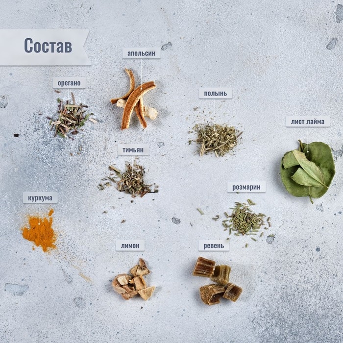 Набор из трав и специй для приготовления настойки Набор из трав и специй для приготовления настойки "Лимончелло" 71 гр
