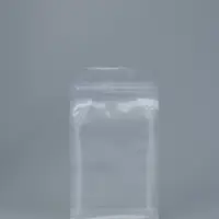 Пакет Zip-lock ПП, с плоским дном, прозрачный, 12&times;22 см